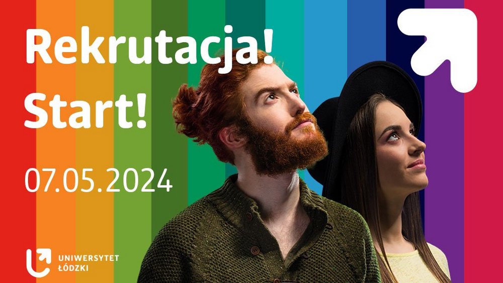 Dwoje studentów - kobieta i mężczyzna 