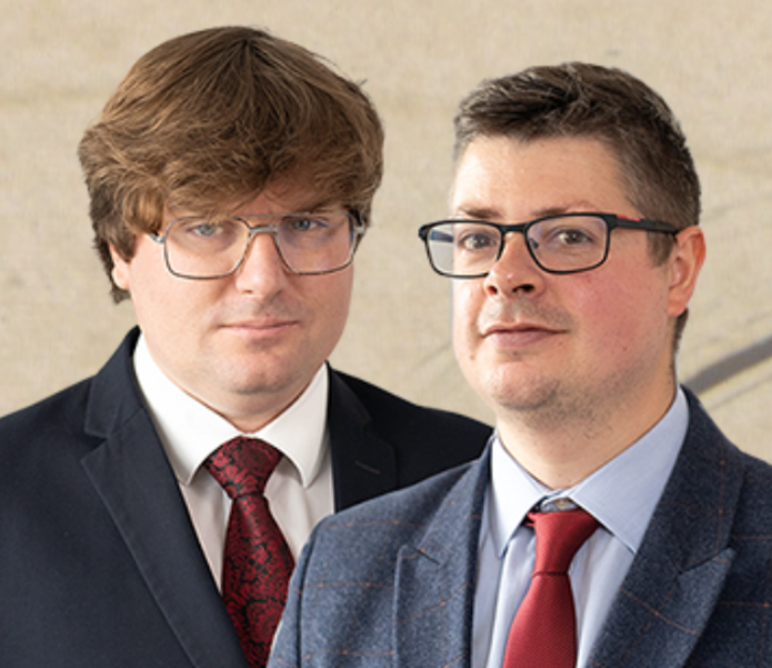 Dr Tomasz Lachowski and Dr Tomasz Piątkowski