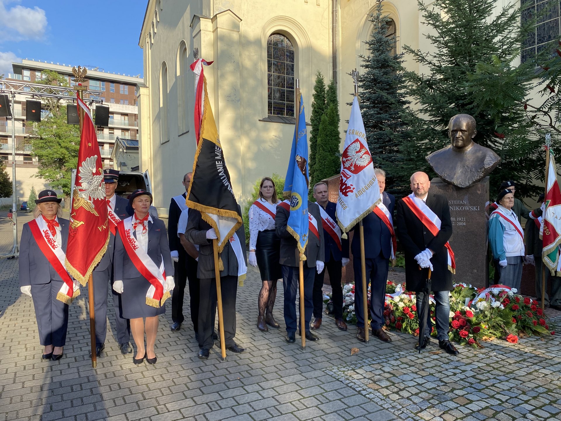 Uroczystości w rocznice powstania NSZZ "S"