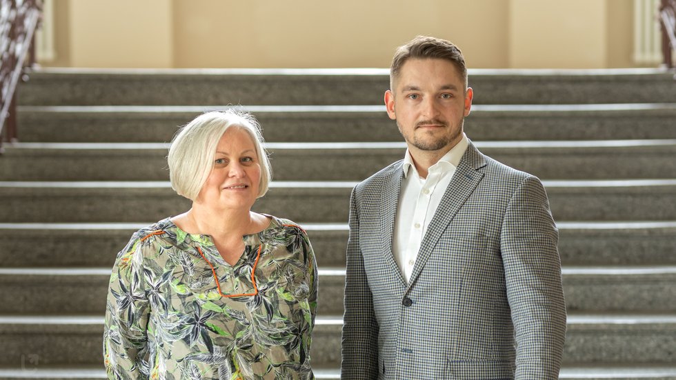 Picture of dr Latocha and dr Łapa