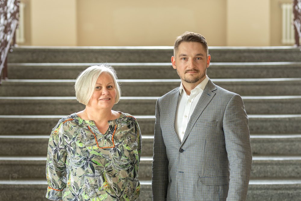 Picture of dr Latocha and dr Łapa