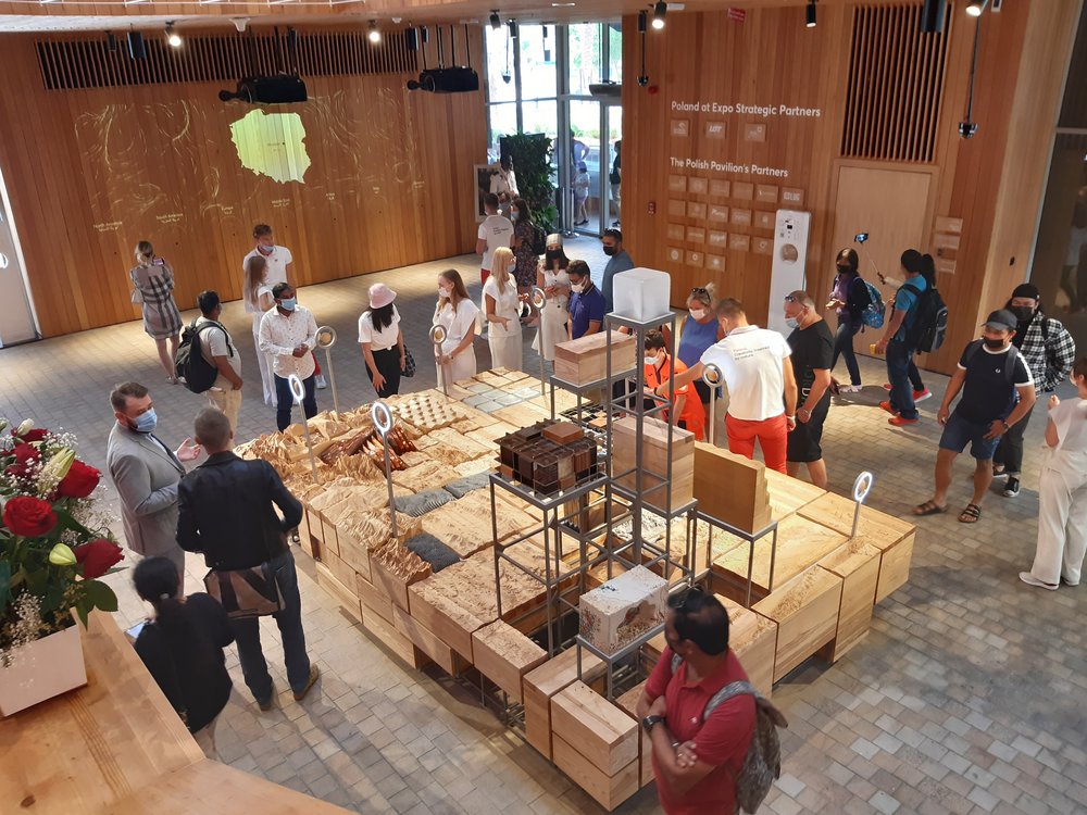 Reprezentacja UŁ na EXPO 2020 w Dubaju w Pawilonie Polski