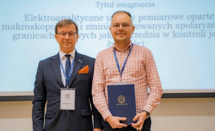 Wręczenie medalu