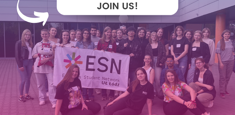 graphics promoting recruitment to ESN UŁ