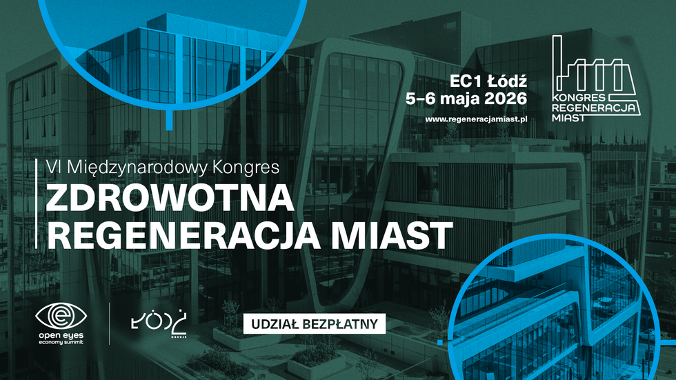 Banner advertising the Healthy Urban Regeneration Congress