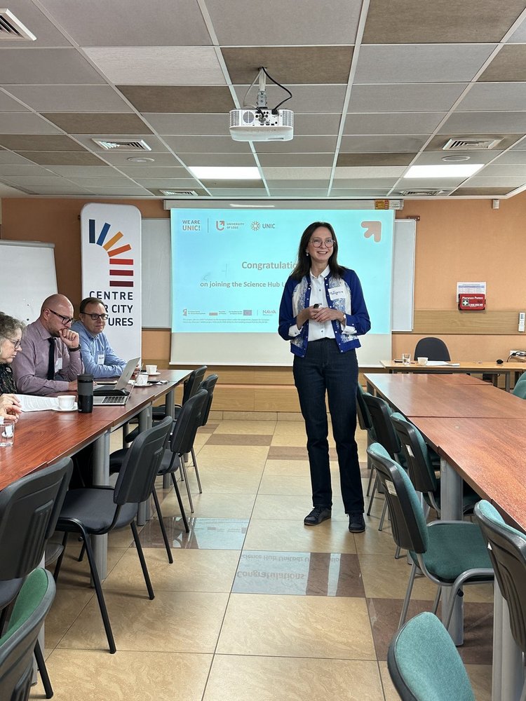 Spotkanie zespołów Science Hub UniLodz - edycja UniLodz