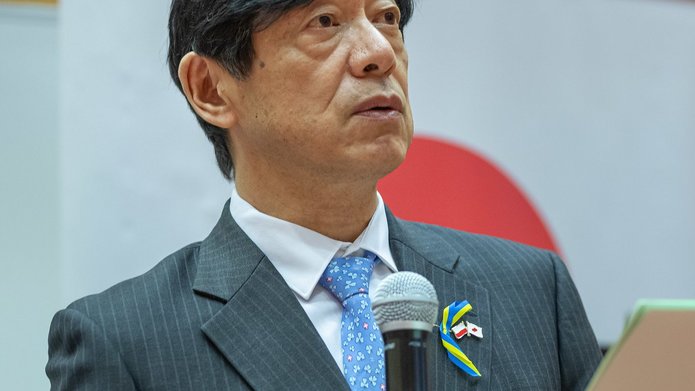 zdjęcie Ambasadora Japonii Pana Akio Miyajimy