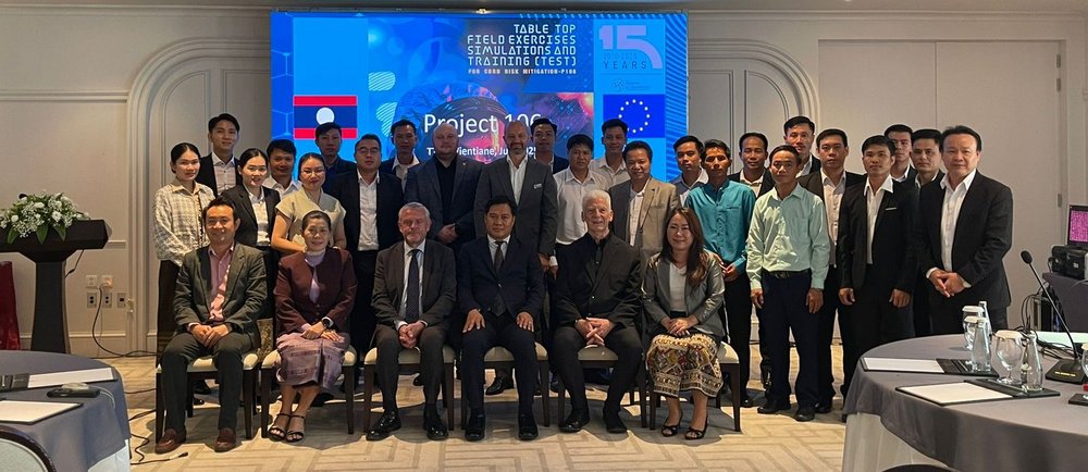 Photo of the meeting in Lao