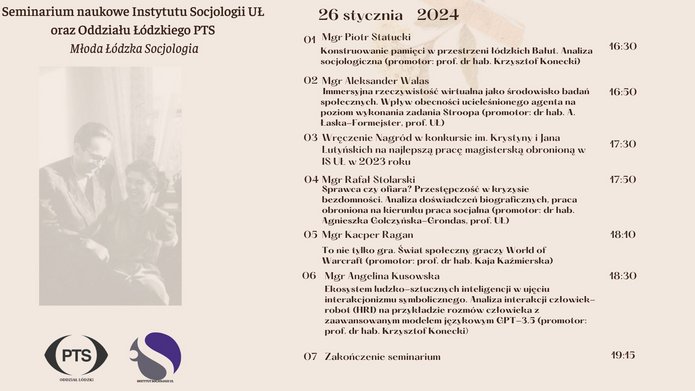 harmonogram seminarium