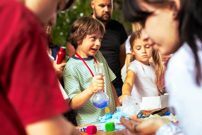 Children's Day at UniLodz in the Biedermann's Palace Park