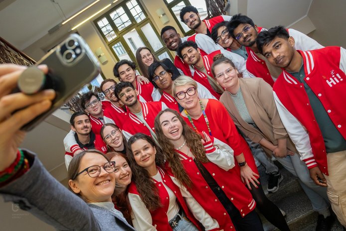 The Rector's meeting with UniLodz mentors