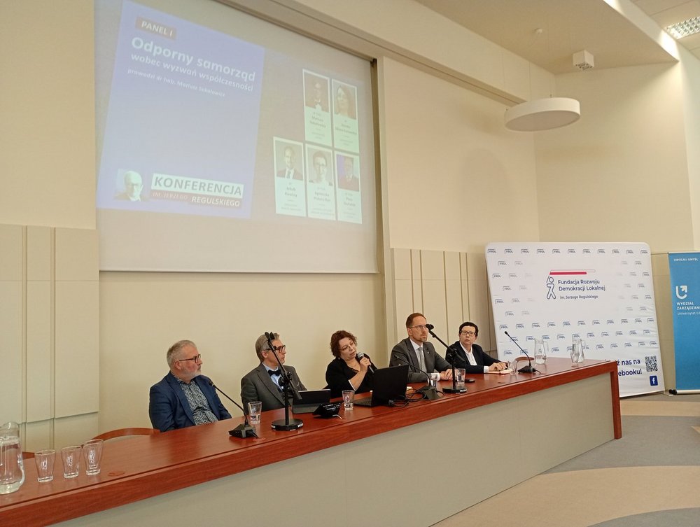 Panel I „Odporny samorząd wobec wyzwań współczesności”