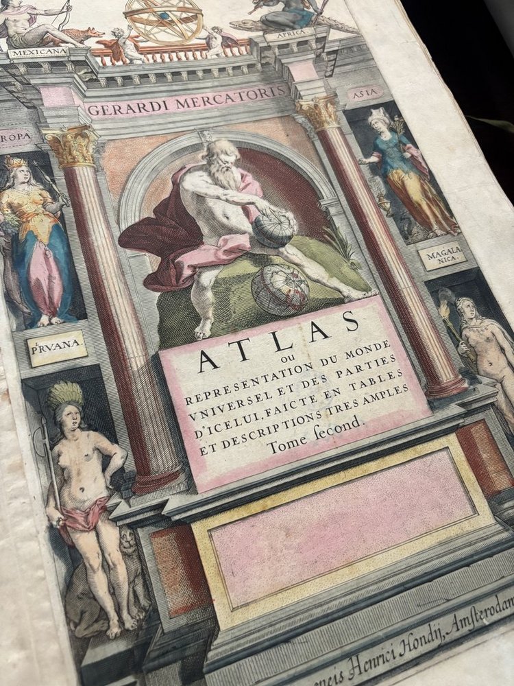 fragment dzieła ze zbiorów kartograficznych