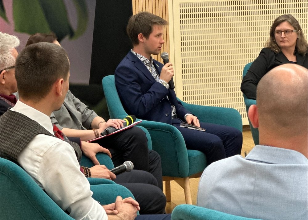 uczestnicy debaty o przyszłości uniwersytetów