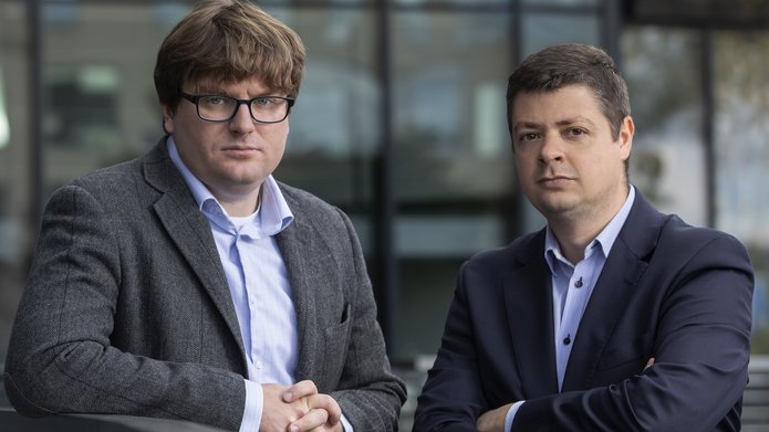 Dwóch mężczyzn - dr Piątkowski i dr Lachowski