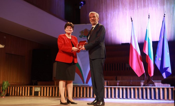 presentation of the award