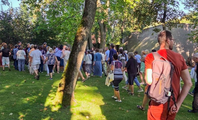 Zdjęcie z oprowadzania z p. Wiką