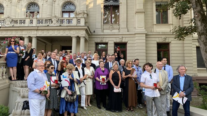 Wszyscy wyróżnieni medalami w dniu 10 lipca