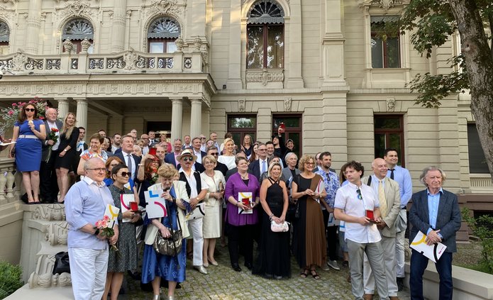 Wszyscy wyróżnieni medalami w dniu 10 lipca