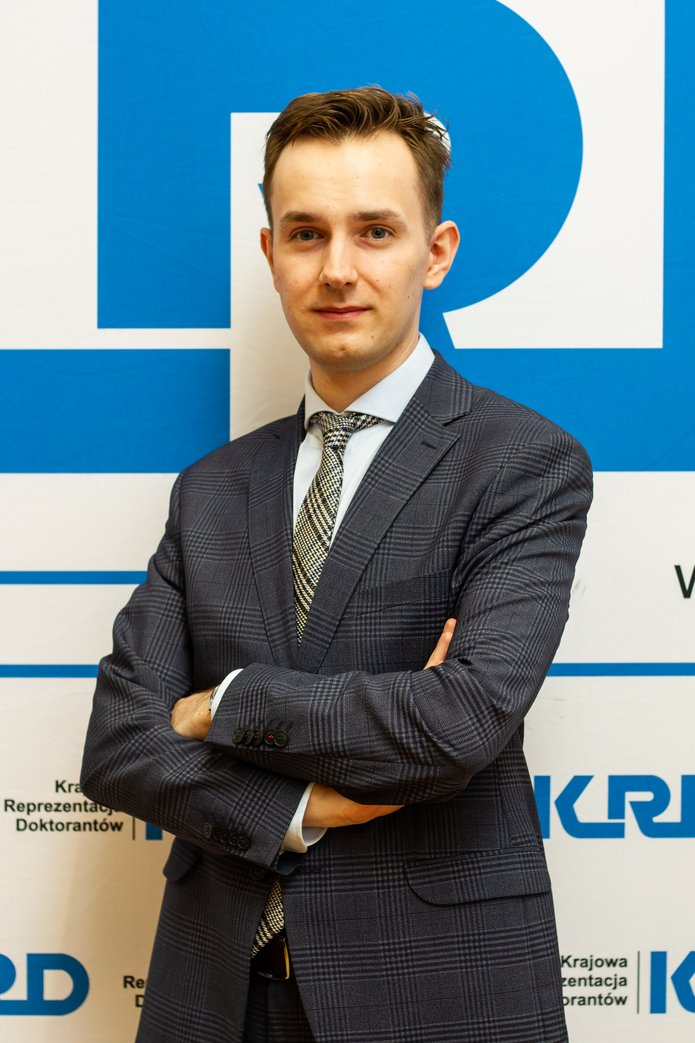 mgr Sebastian Czechowicz pełnomocnik Krajowej Reprezentacji Doktorantów do spraw Przeciwdziałaniu Wykluczeniu