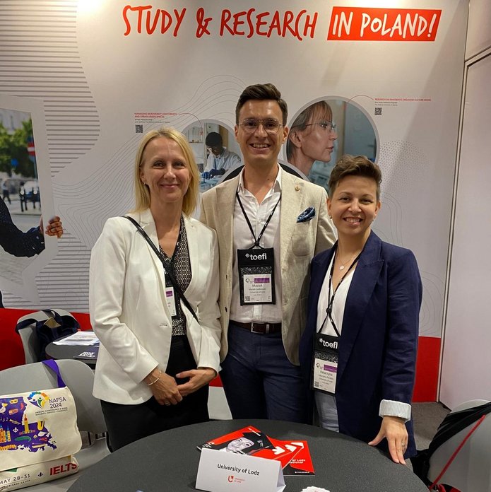 Delegacja UŁ na targach NAFSA w Nowym Orleanie