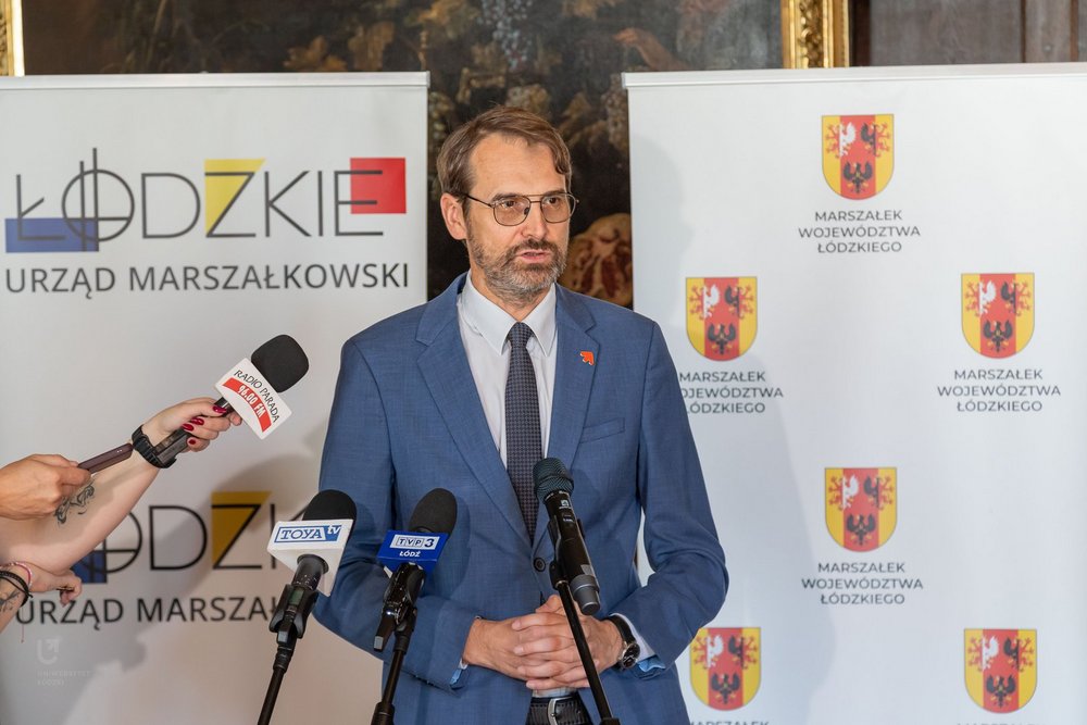 Rector of the University of Lodz, Prof. Rafał Matera