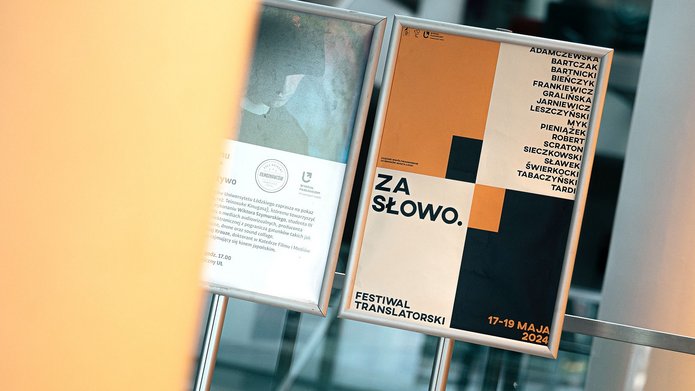 Plakat reklamujący festiwal