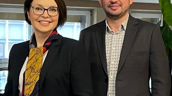 prof. Janicka i prof. Sajnóg
