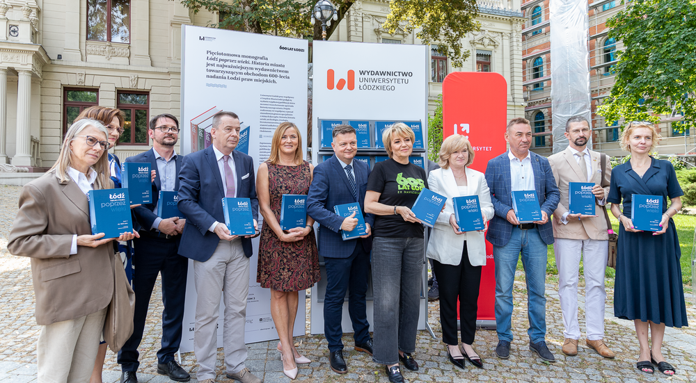 Press premiere of the monograph "Łódź poprzez wieki" [Lodz Through the Ages]