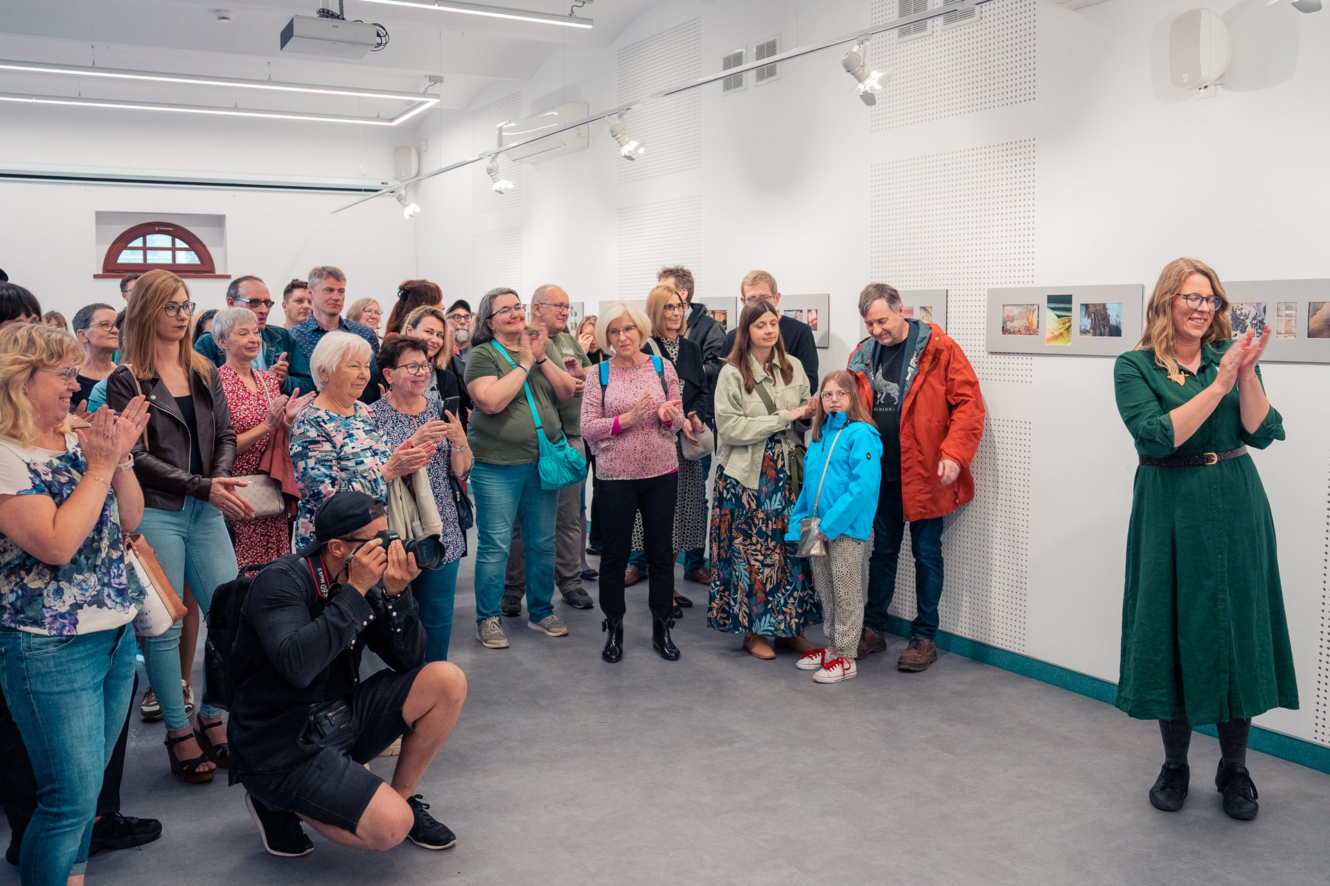 Opening of the exhibition by Maria Nowakowska