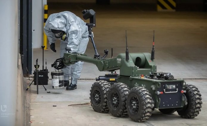 Ćwiczenia CBRN na Stadionie Narodowym