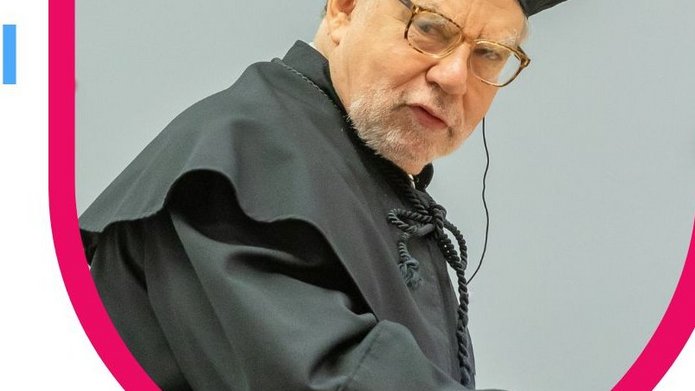 Plakat informujący o wykładzie prof. Josepha Halevi Horowitza Weilera 