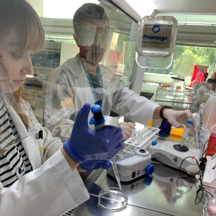 zdjęcie z laboratorium