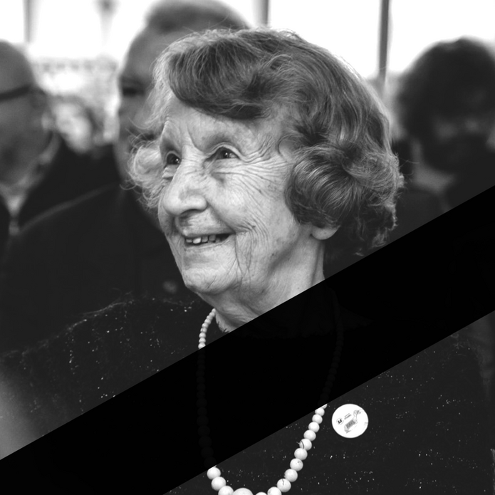 pani Profesor, zdjęcie czarno-białe