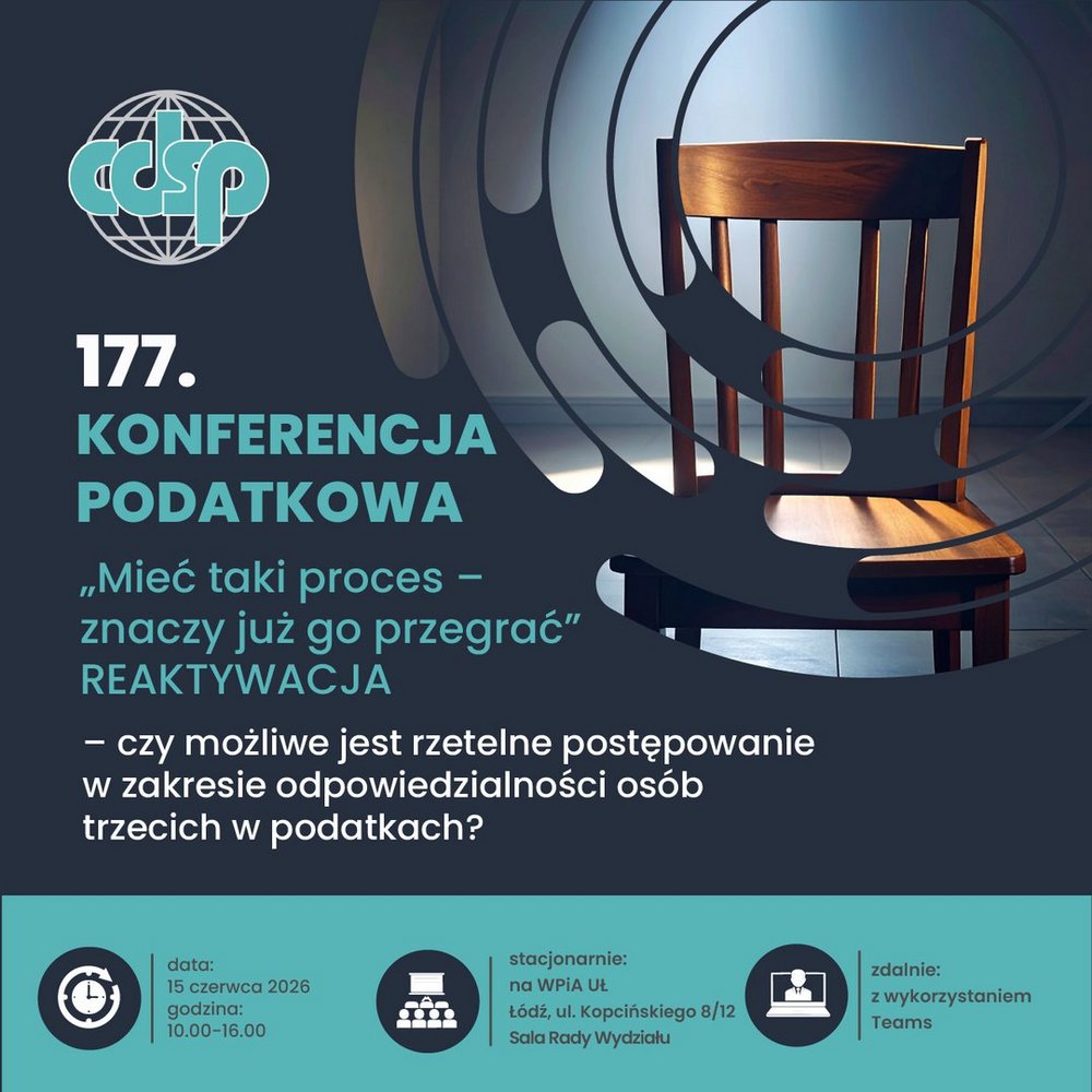 plakat 177 konferencji CDiSP