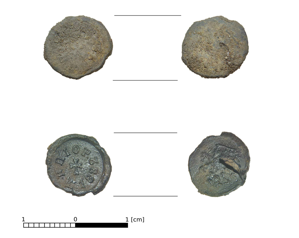 Plomby zaciskowe, monety, dodatki do strojów 