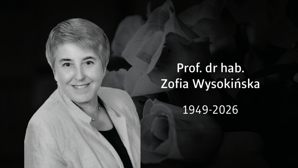 Grafika zmarłej prof. Zofii Wysokińskiej