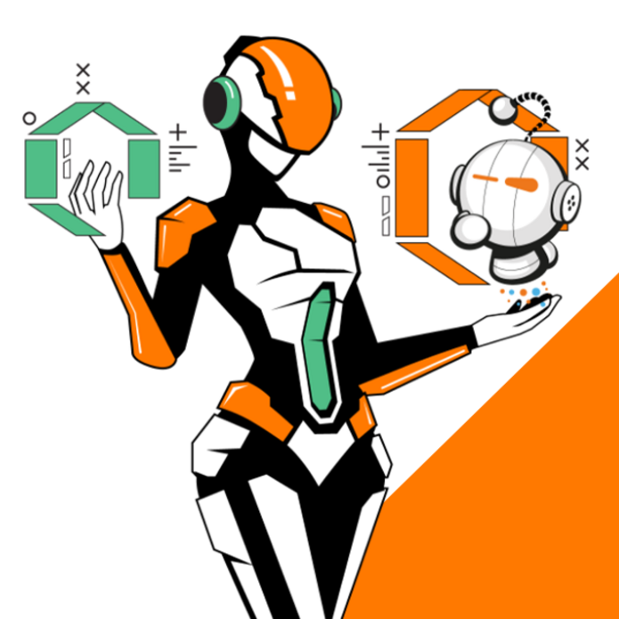 plakat konkursu Hi-Tech Girls