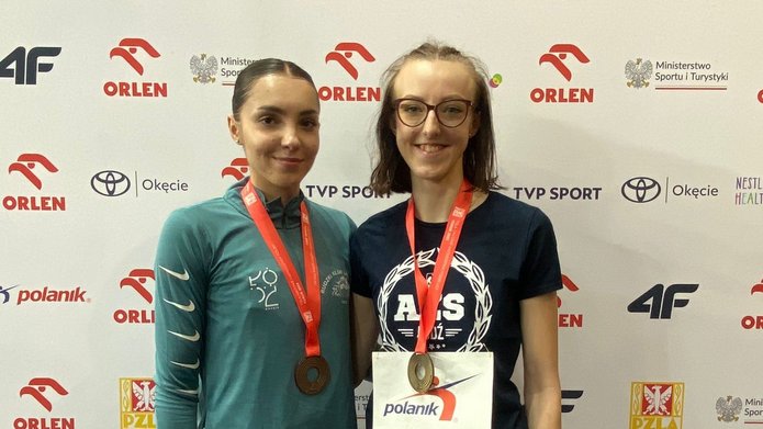 The University of Lodz students at the Indoor Athletics Championships in Toruń 