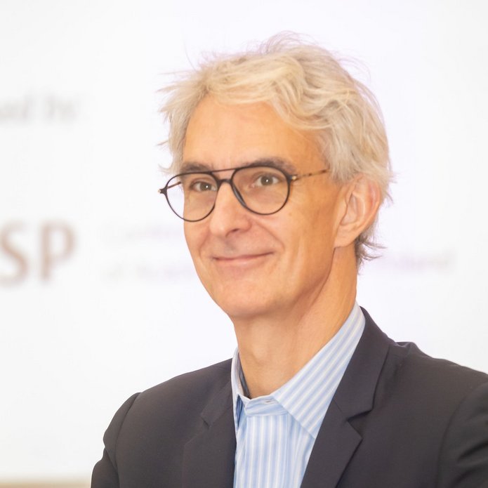 A portrait photo of Stephane Berghman