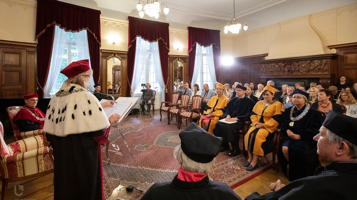 doctorates renewal ceremony at the Biedermann's Palace