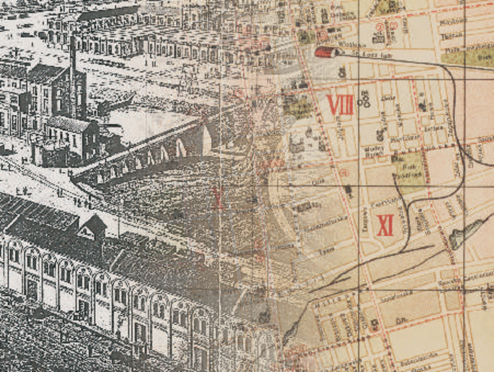 grafika dotycząca konferencji, mapa