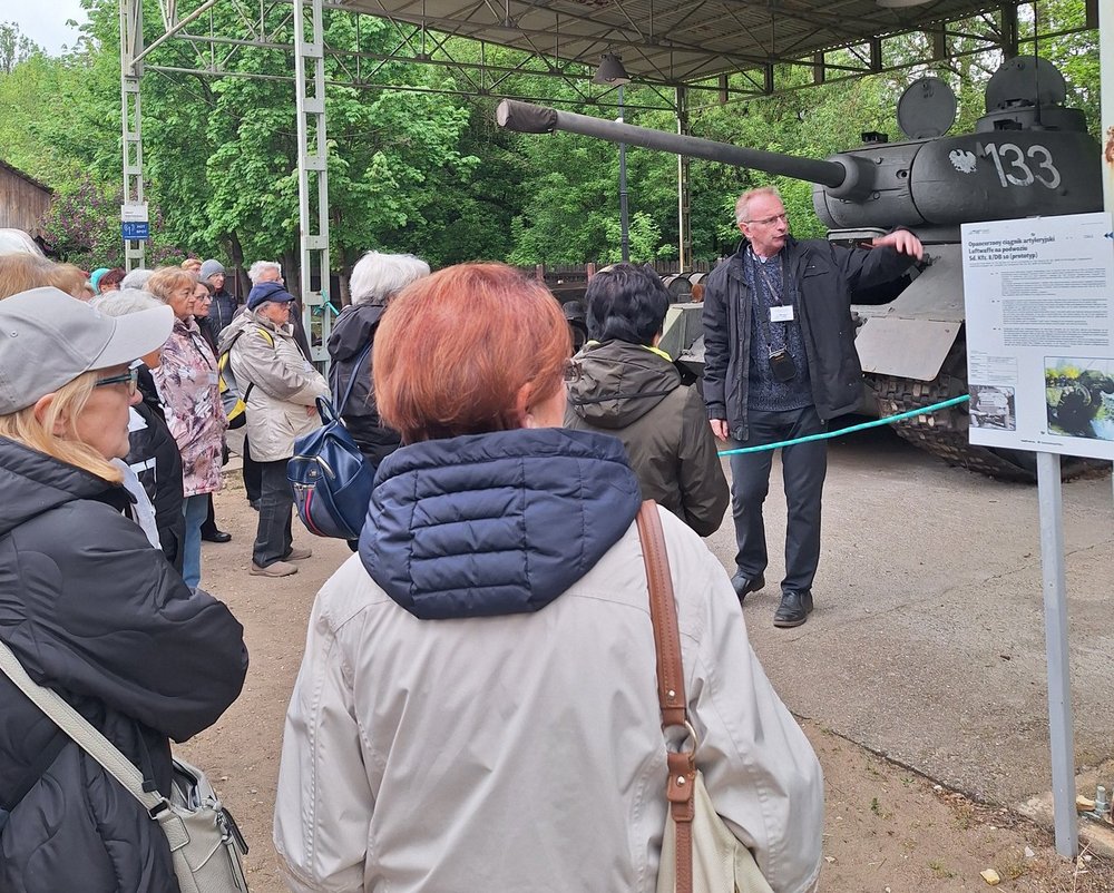 Wycieczka seniorów nad Pilicą