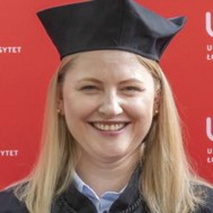 dr Magdalena Galant - wręczanie doktoratów 