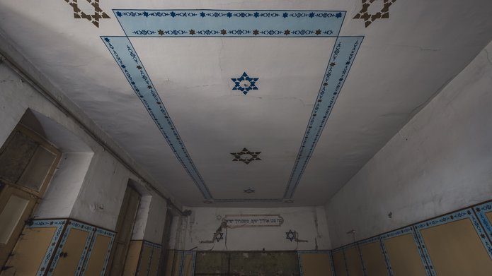 a room in the tenement house