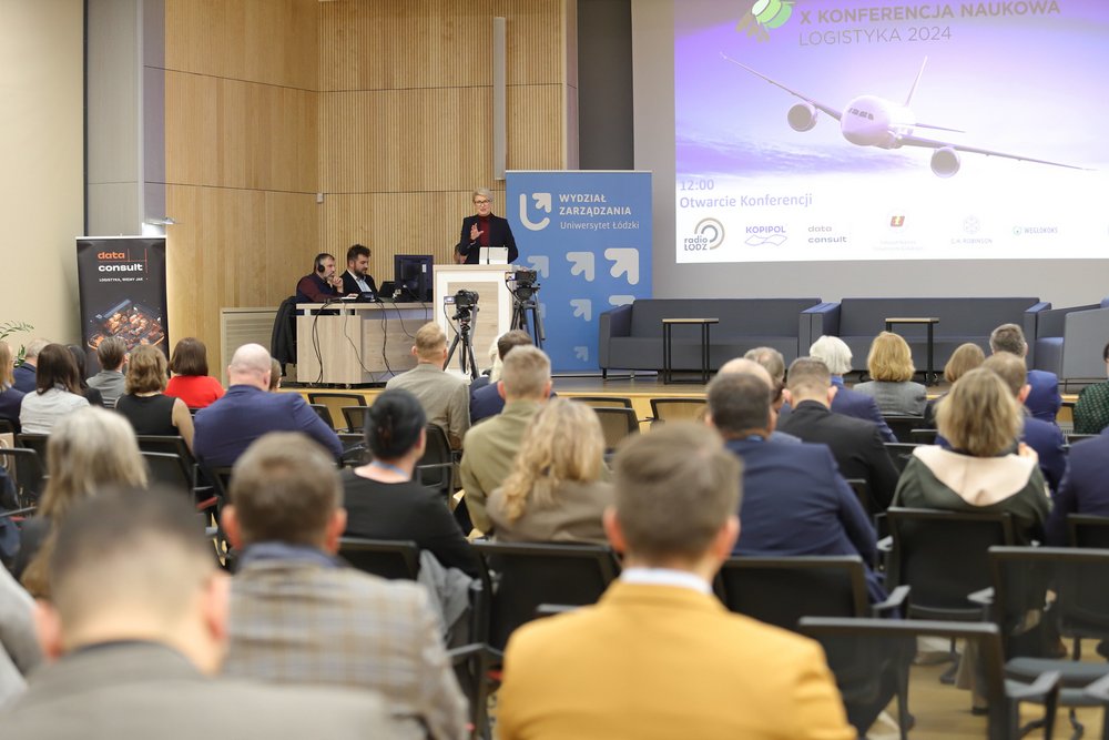 Konferencja Logistyka 2024 - zdjęcie z sali