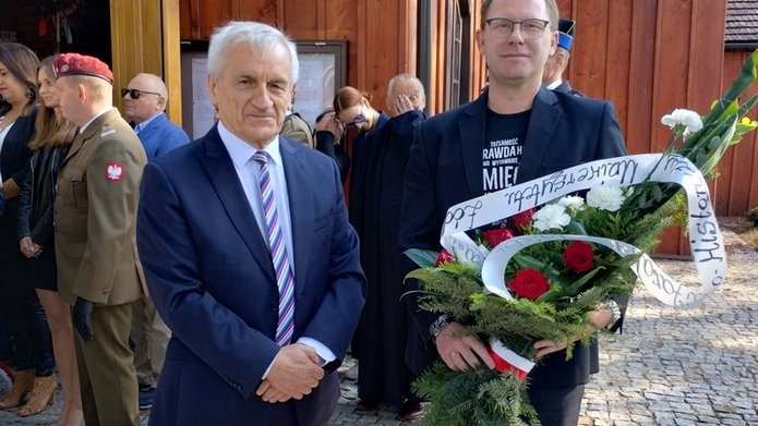 Prof. Albin Głowacki oraz dr Wojciech Marciniak