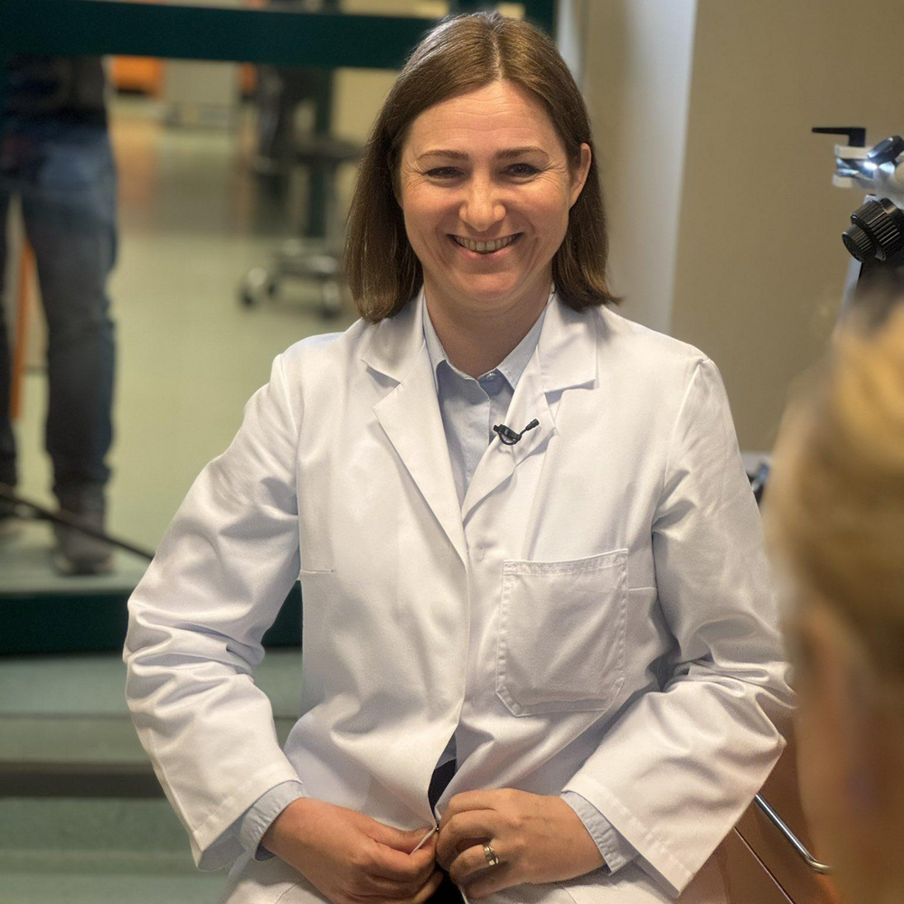 dr Aneta Kisielewska podczas realizacji programu