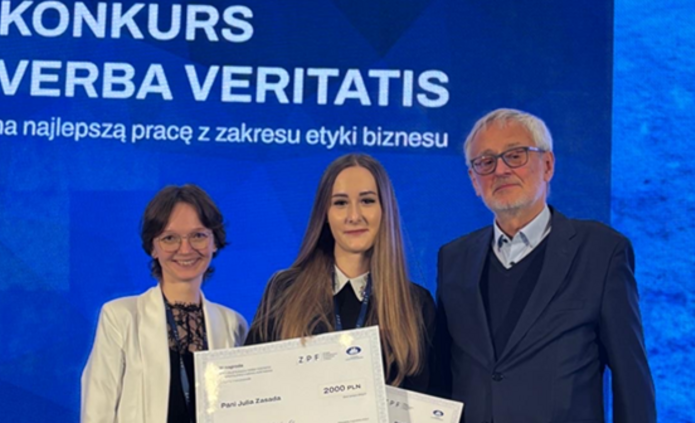 Presentation of the award