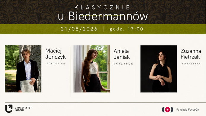 Zdjęcia artystów biorących udział w koncercie